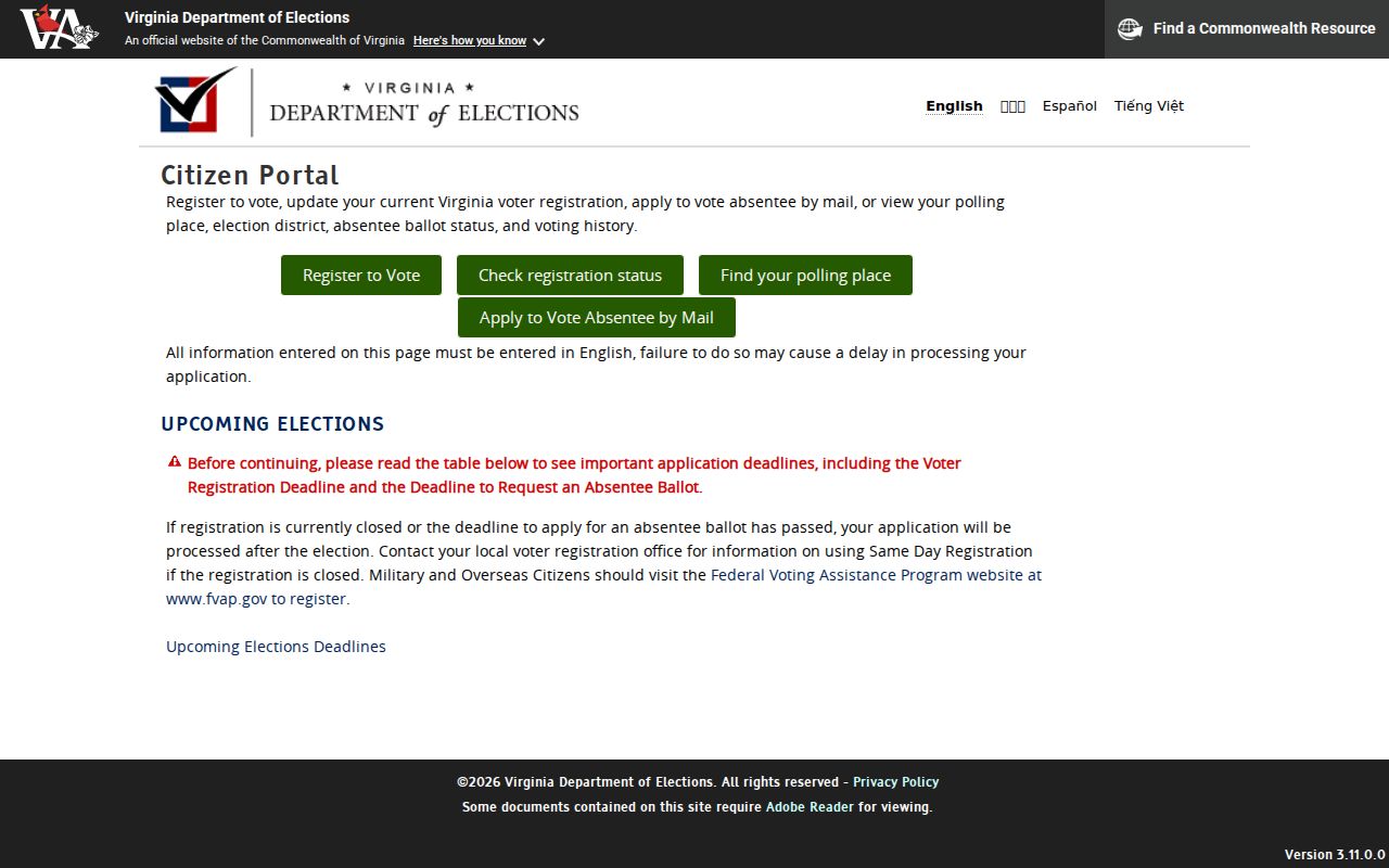 Charlottesville residents directory Virginia voter citizen portal